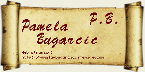 Pamela Bugarčić vizit kartica